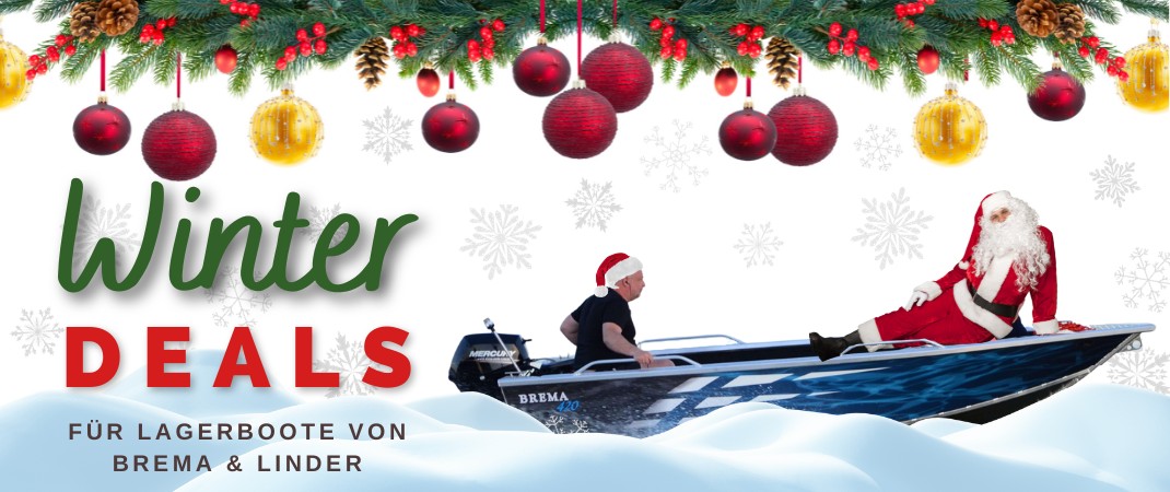 Winter Deals für Brema & Linder Lagerboote
