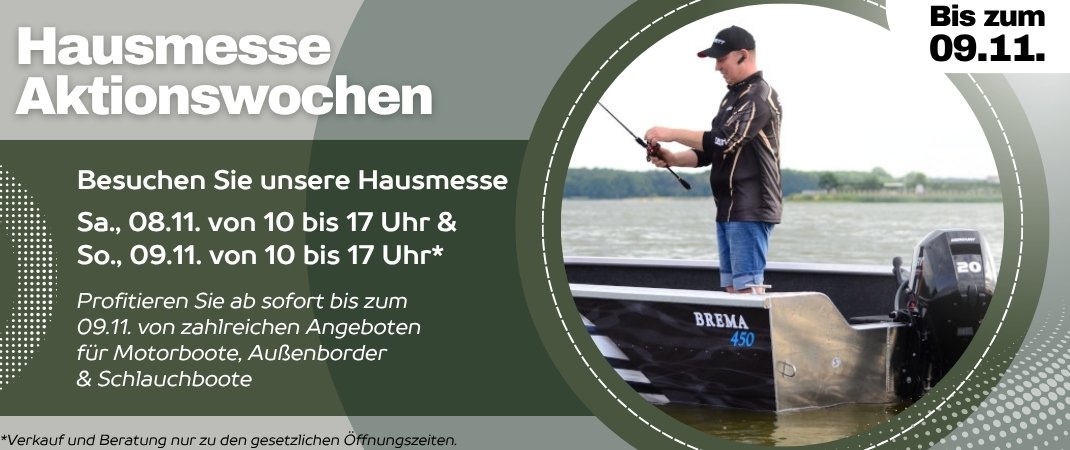 Hausmesse am 08. & 09. November