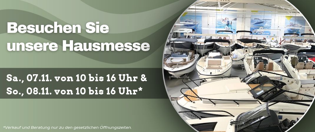 Hausmesse am 07. & 08. November 2026